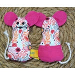 souris dents de lait rose foncé 1
