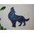 Loup bleu et violet 1