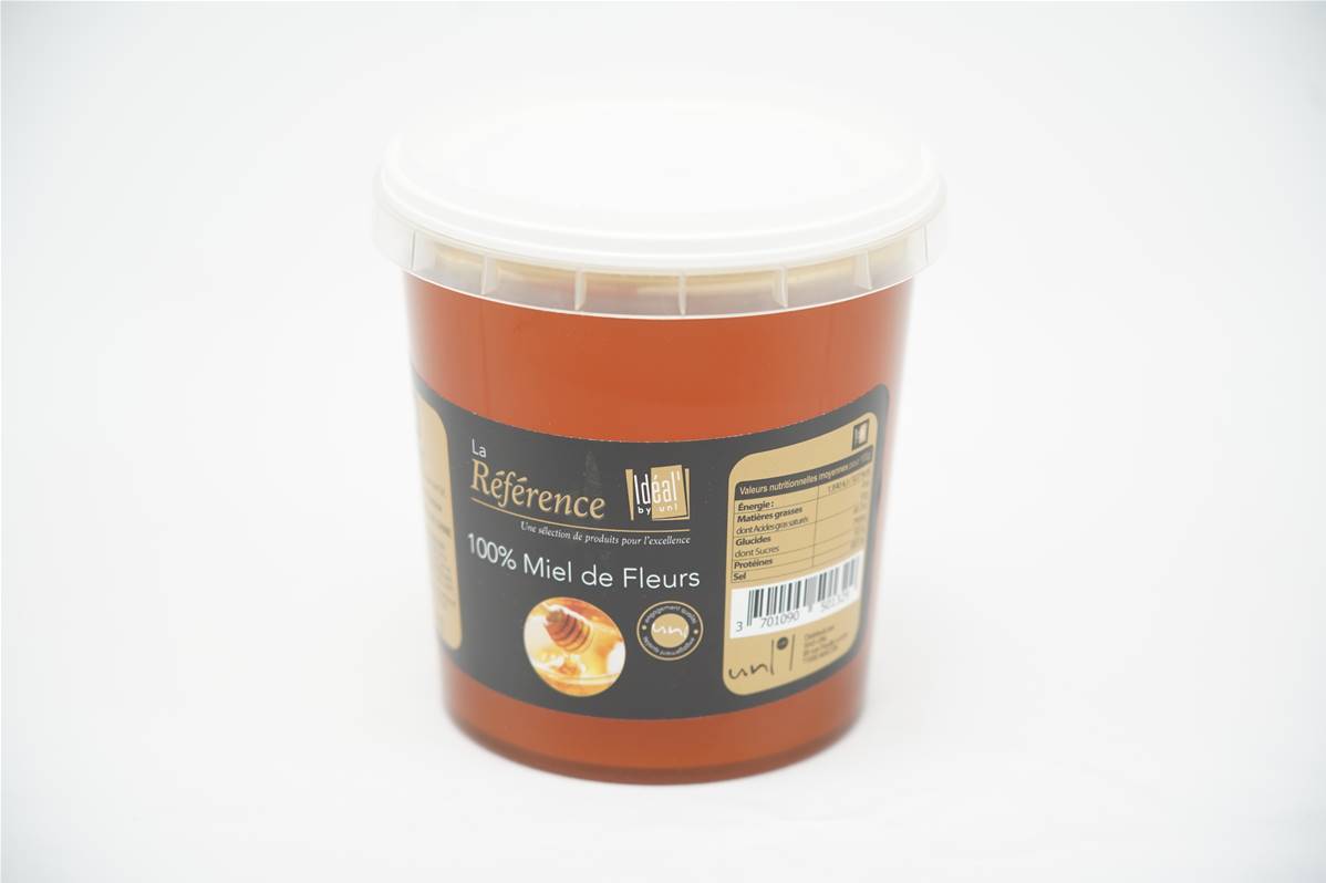 Miel de fleurs pot 1 kg la référence
