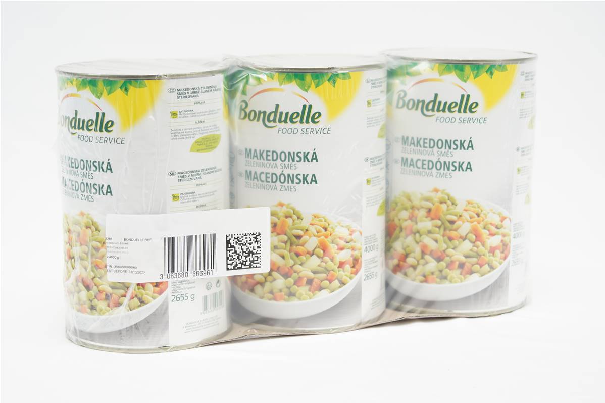 Macédoine légume Bonduelle boite 5/1 pack de 3