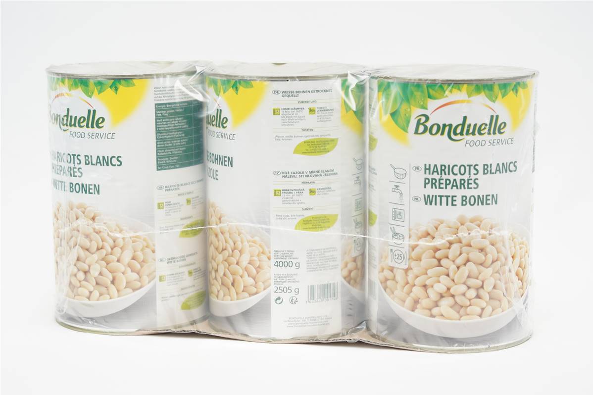 Haricot blanc prepare boite 5/1 pack de 3