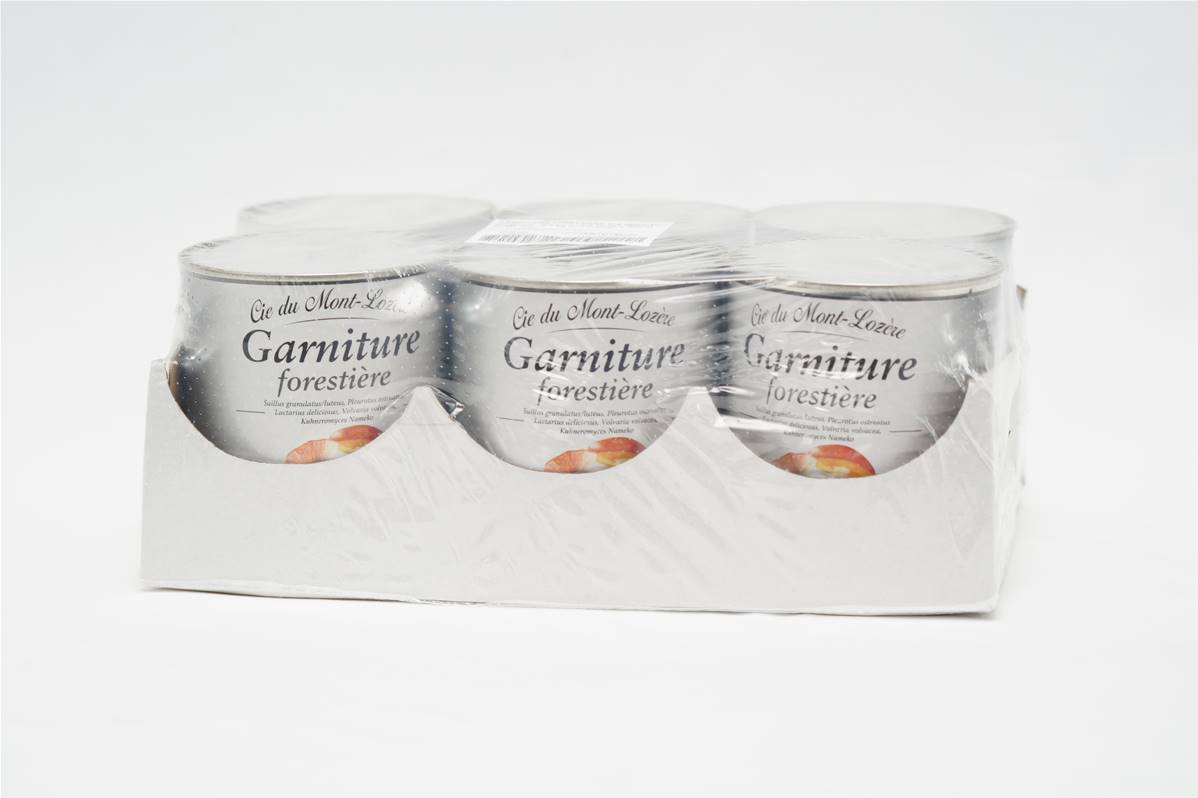 Champignon panier forestier boite 4/4 carton de 6