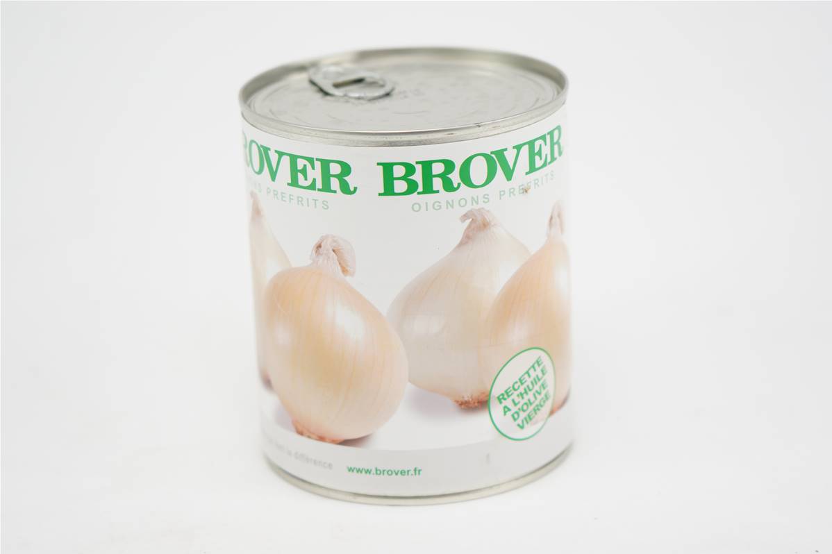 Oignon préfrit boite 4/4 Brover