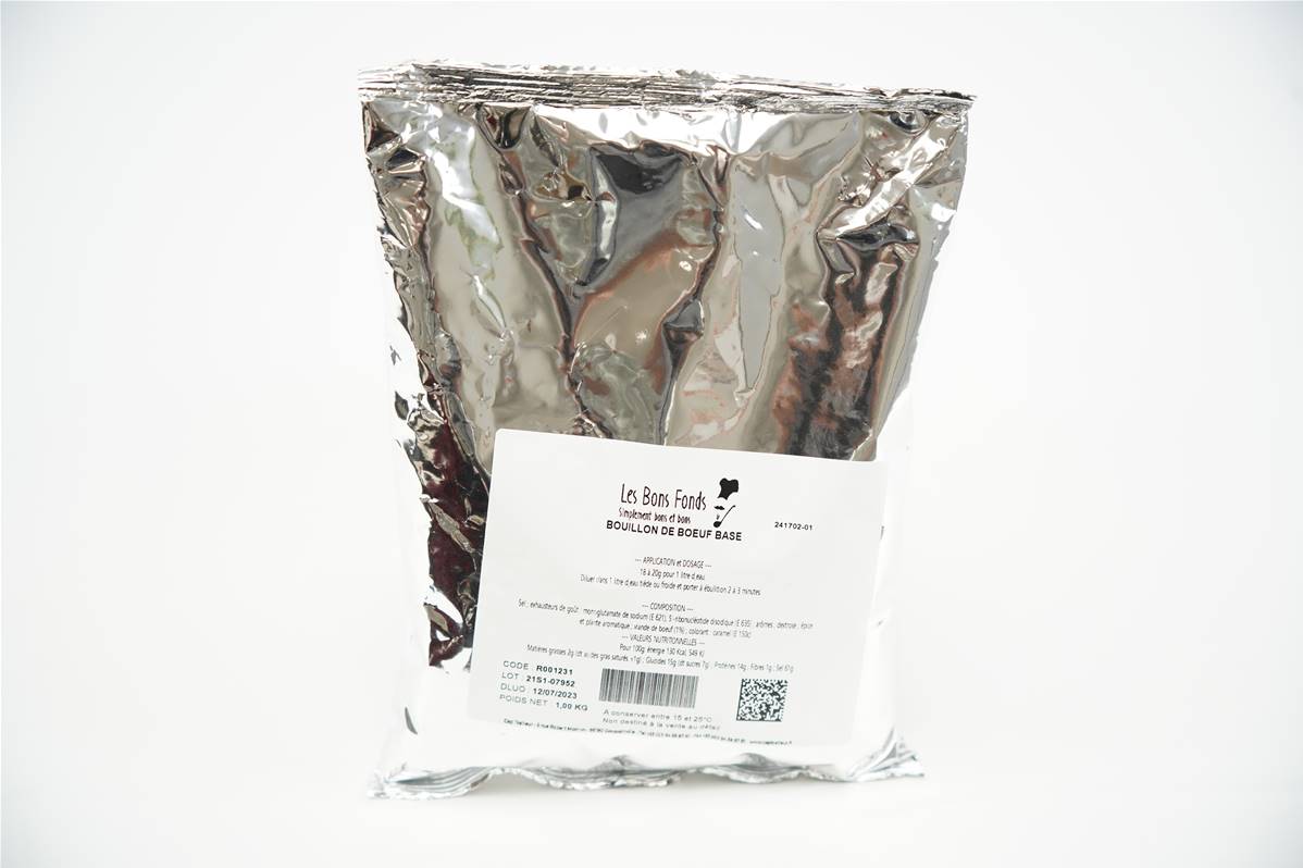 Bouillon boeuf poche d\'1kg Cap Traiteur