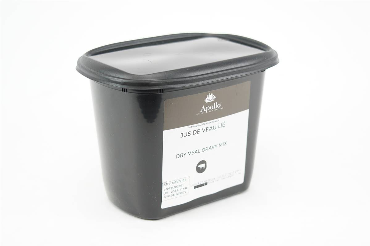 Jus veau lie pot d\'1kg Apollo