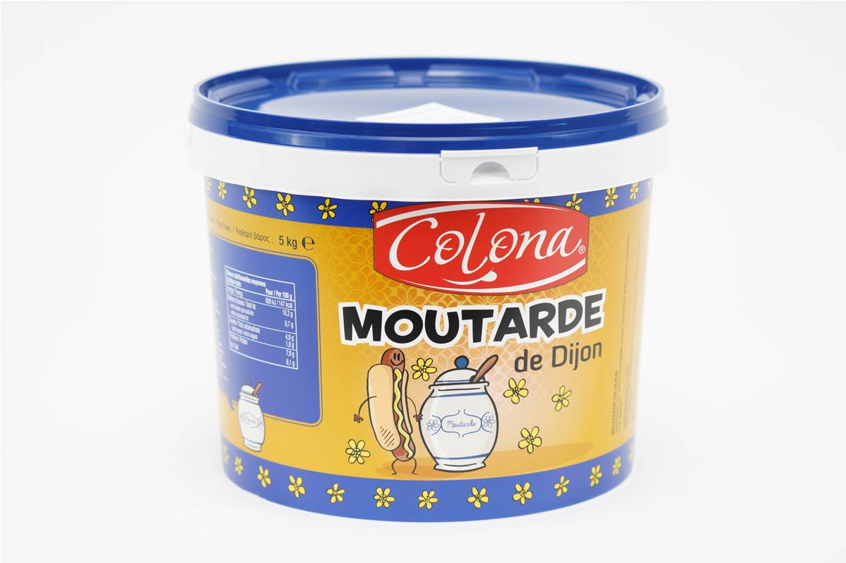 Moutarde Colona seau de 5 litres
