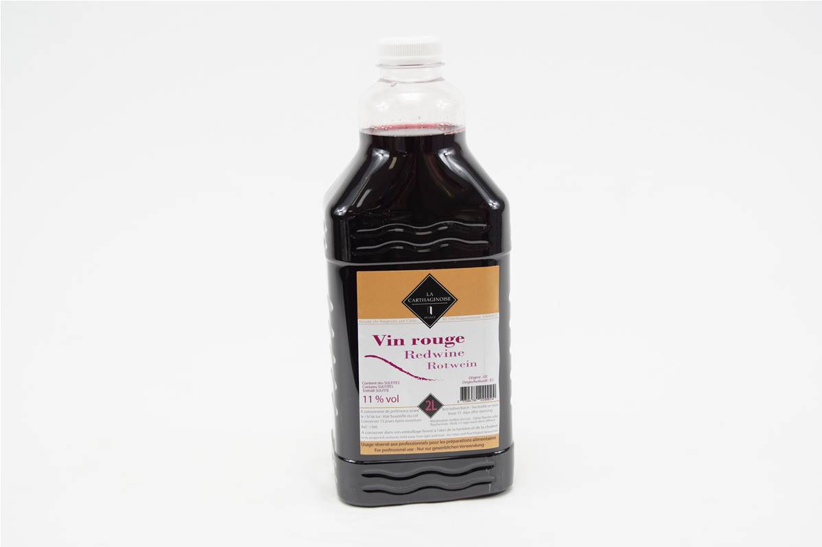 Vin rouge 11% cubi de 2 litres