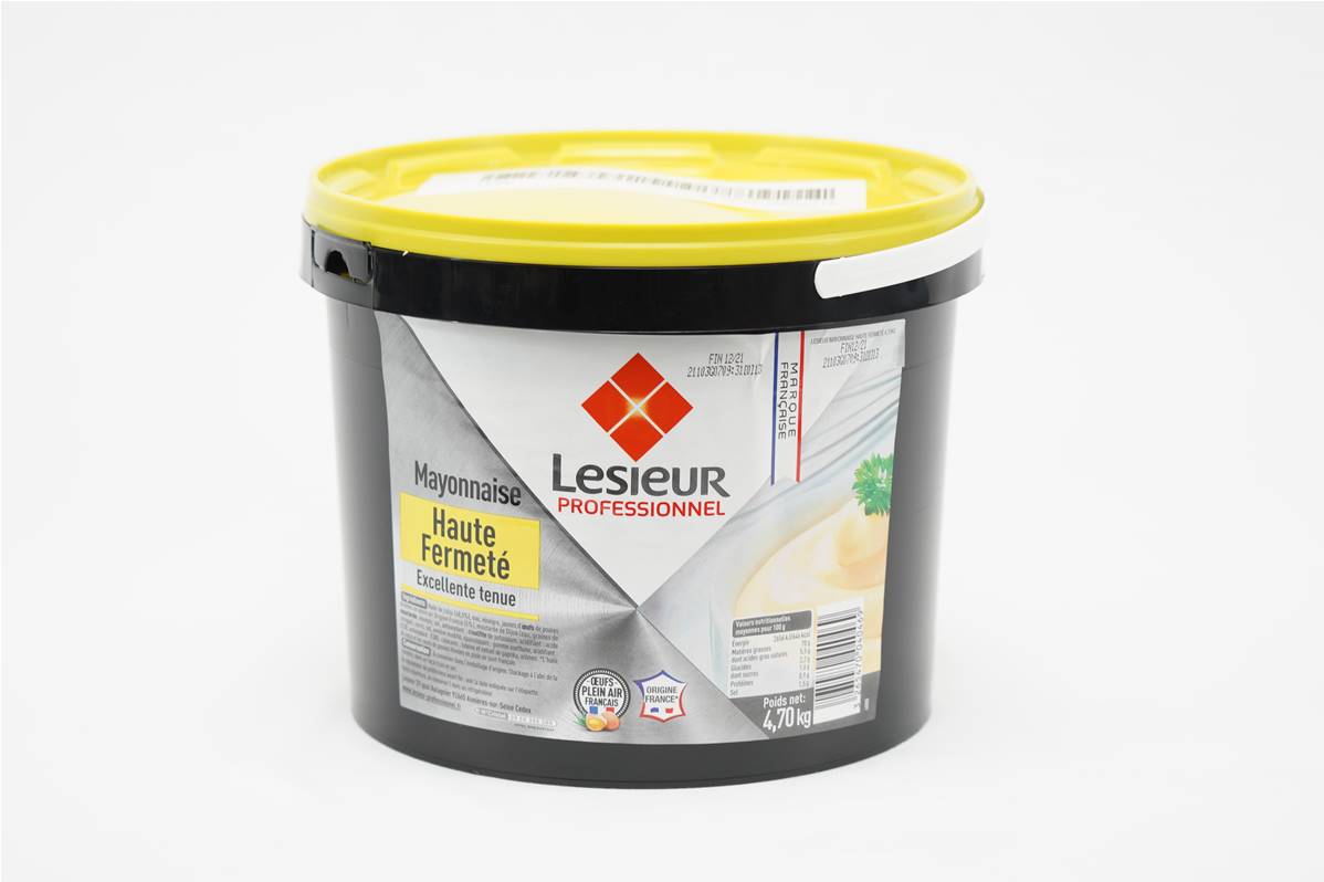 Mayonnaise ht fermeté seau de 5 litres Lesieur