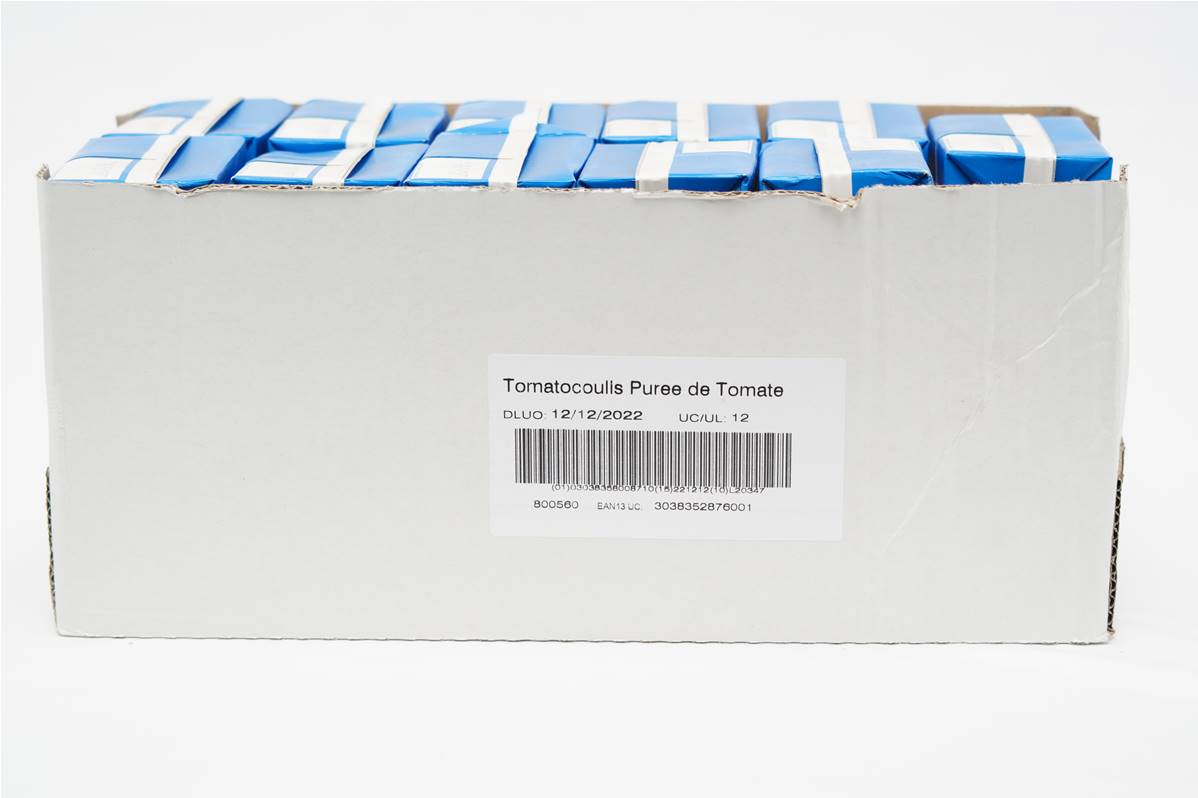 Tomacoulis Panzani carton de 12x1 litre