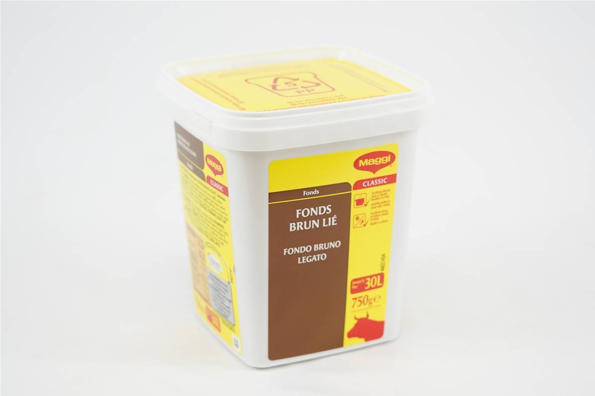 Fond brun lie maggi boite de 750gr