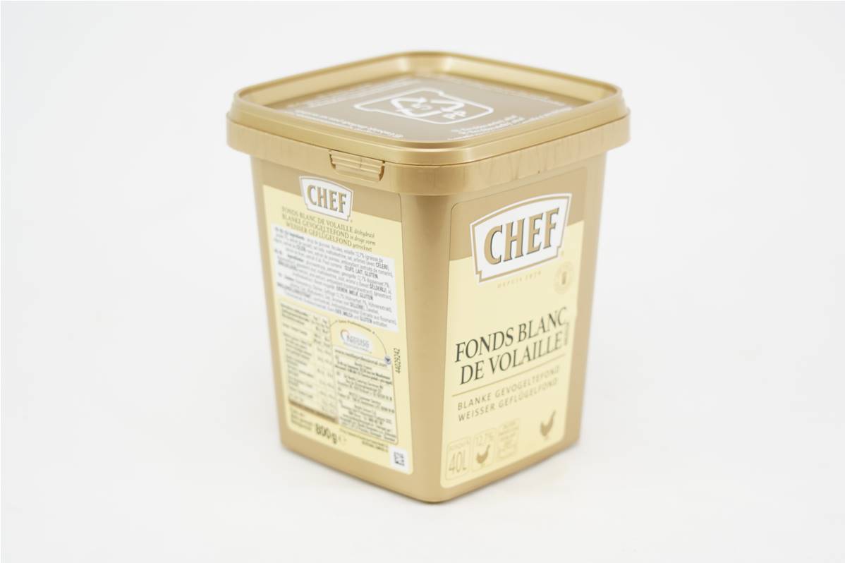 Fond blanc volaille chef boite de 800gr