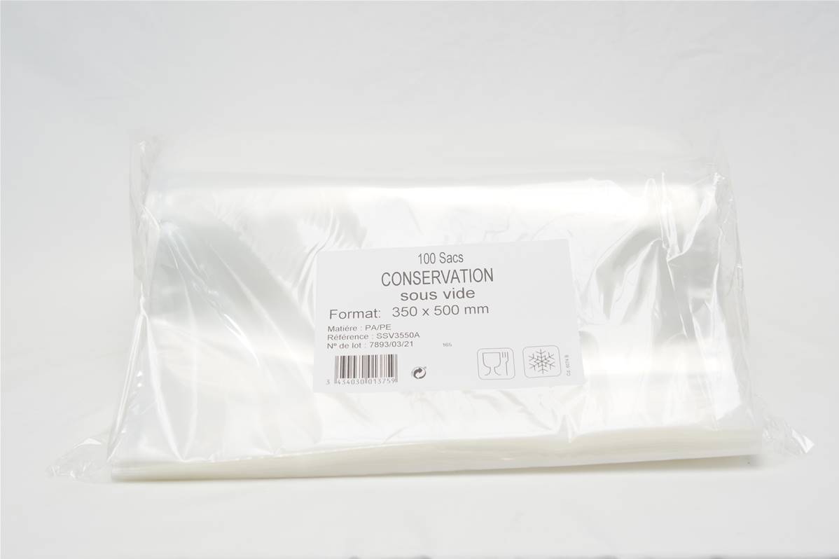 Sac de conservation 350x500mm paquet de 100