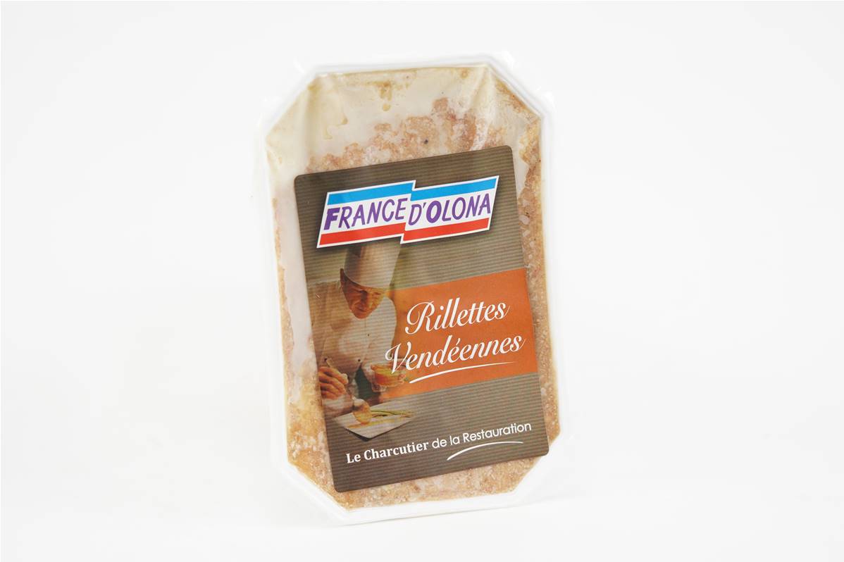 Rillette vendéenne paquet de 500gr
