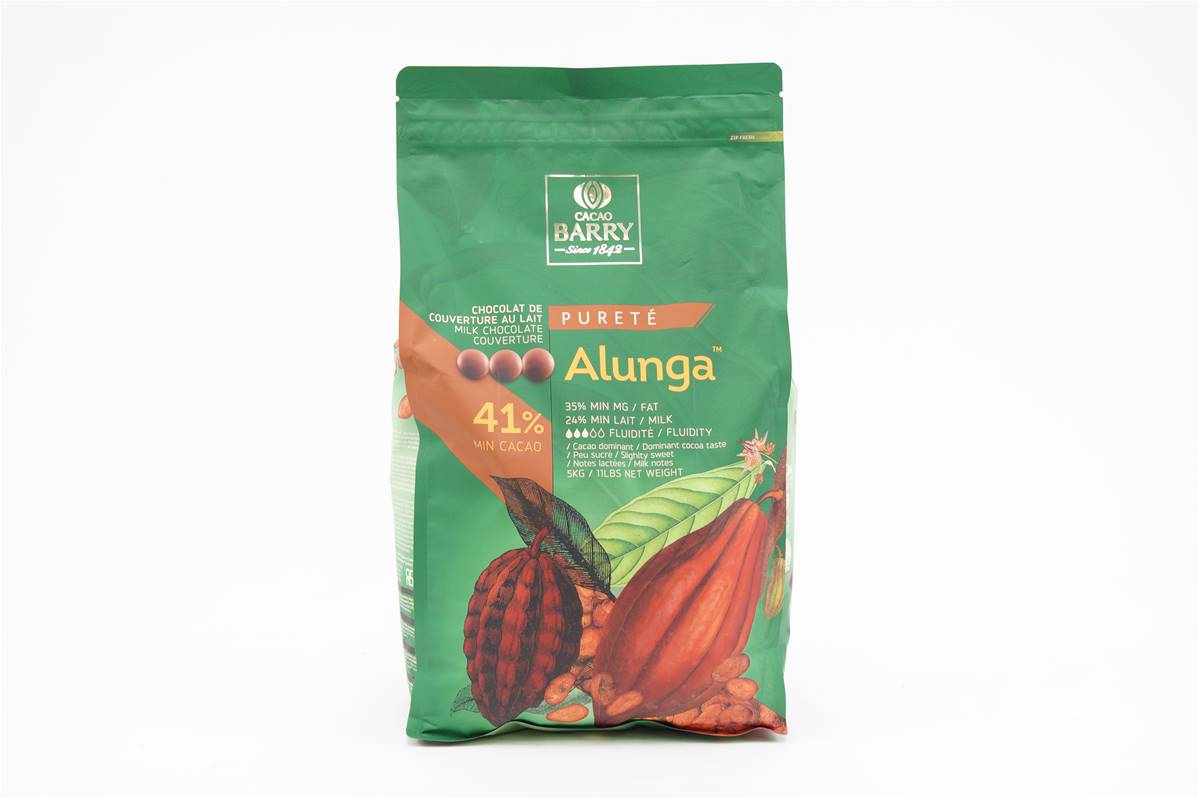 Couverture lait 41% Alunga en pistole en sac de 5kg