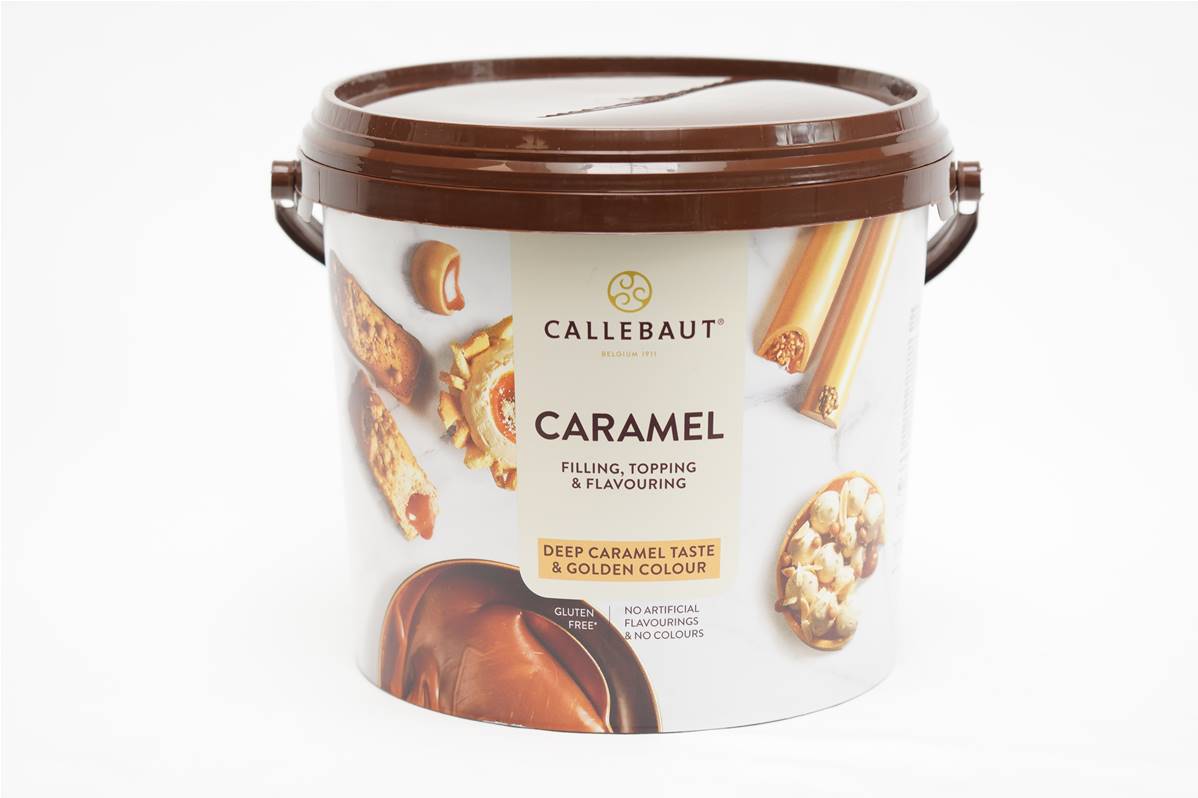 Caramel doré semi liquide en seau de 5kg
