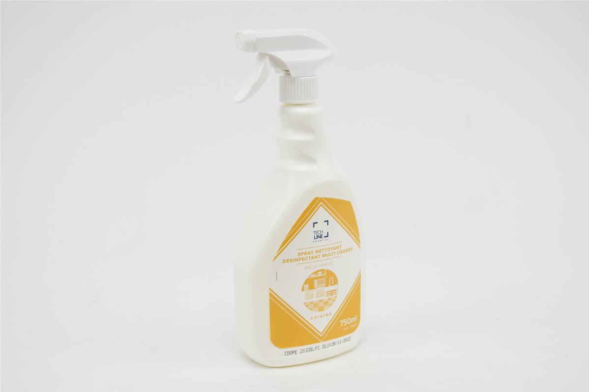 Nettoyant désinfectant en spray de 750ml