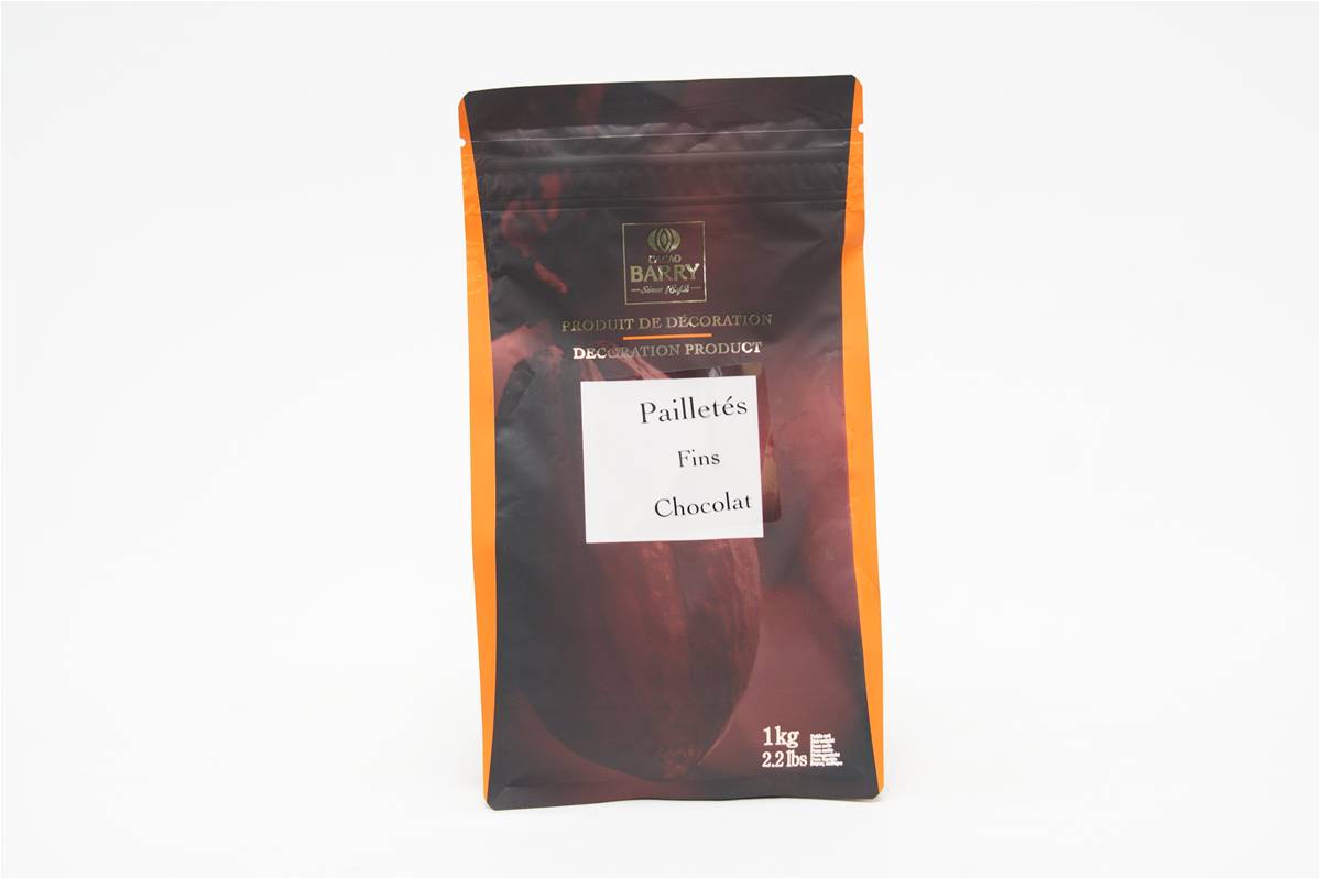 Pailletés fin en chocolat en sac de 1kg