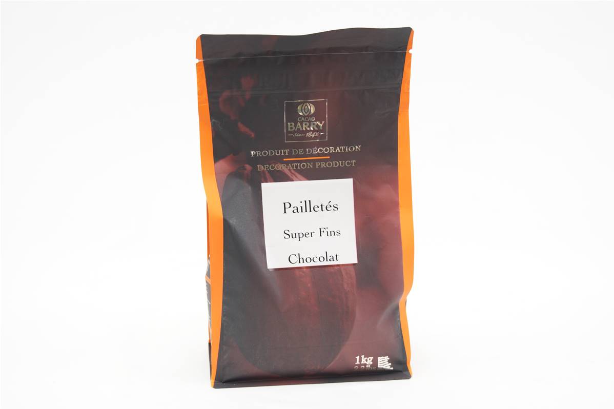 Pailletés super fin en chocolat en boite de 1kg