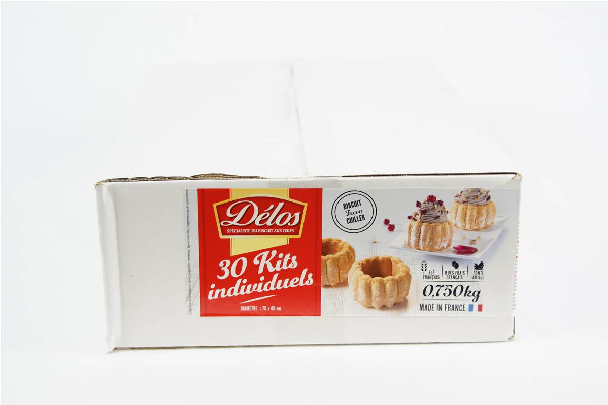 Tour de charlotte diamètre 75mm en carton de 30 pièces
