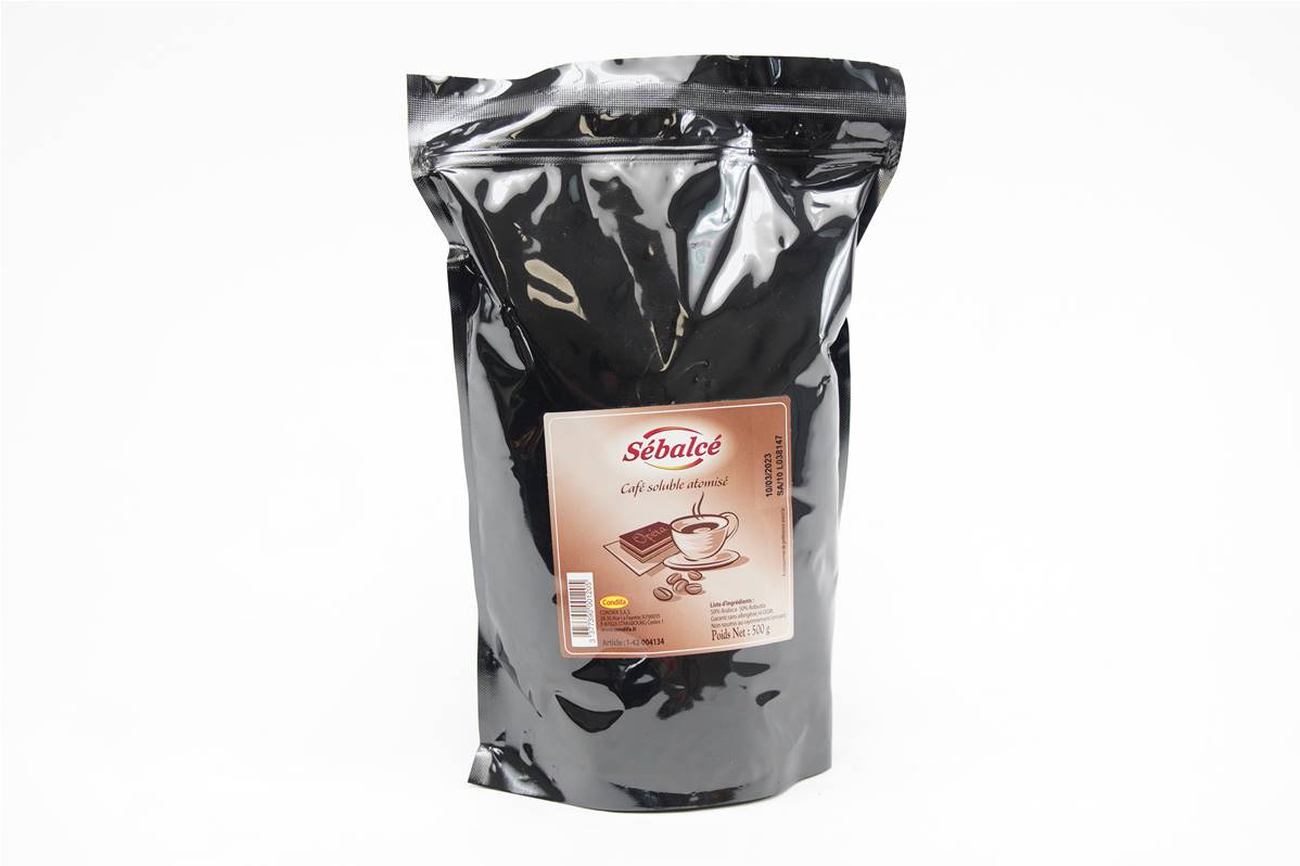 Café soluble 100% Sébalcé en sachet de 500gr