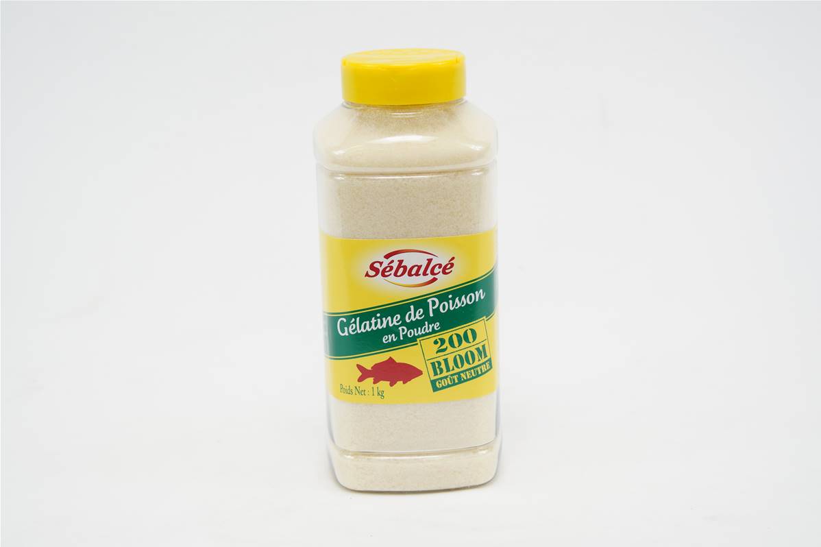 Gélatine de poisson en poudre en boite de 1kg
