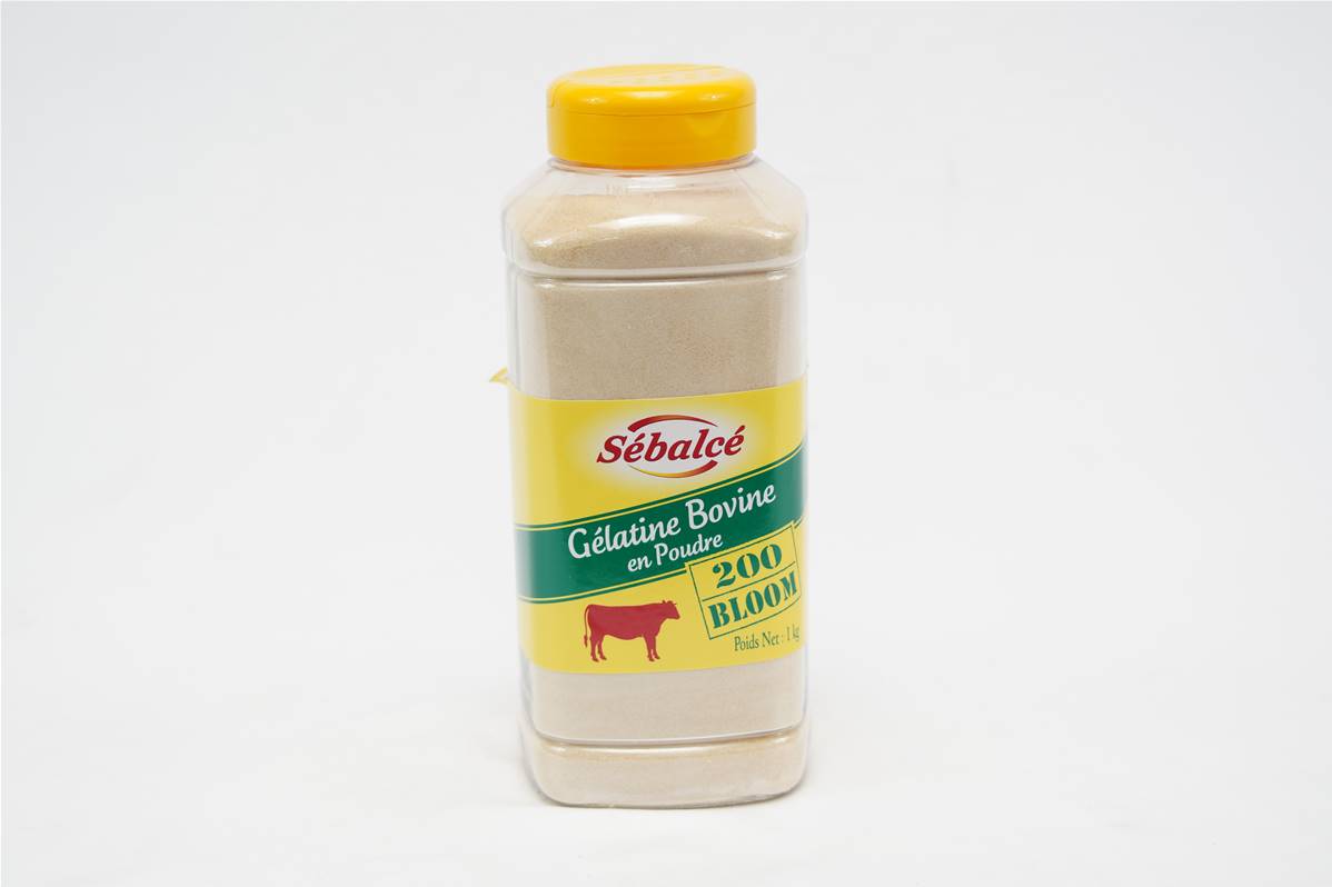 Gélatine en feuille bronze bovine en boite de 1kg