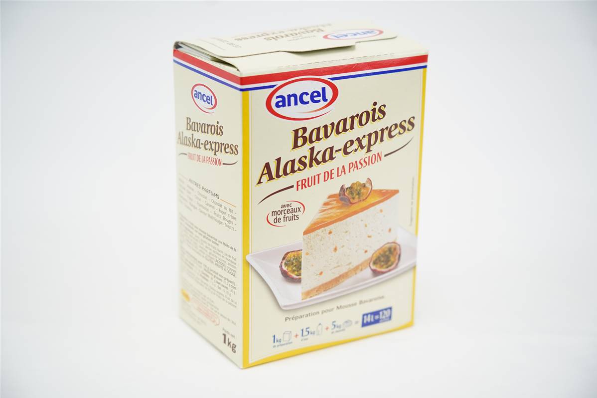 Alaska bavarois au passion en boite de 1kg