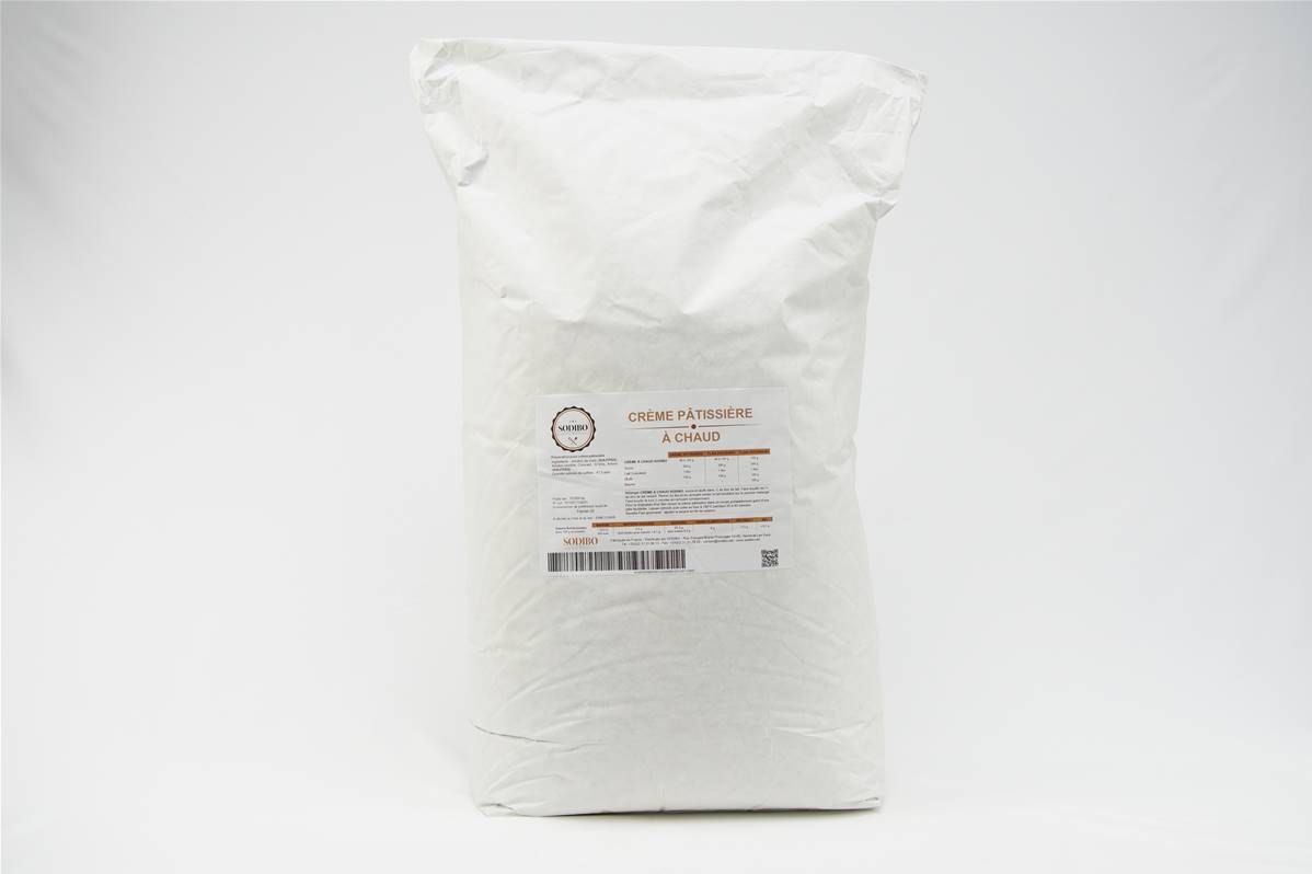 Poudre à flan en sac de 25kg