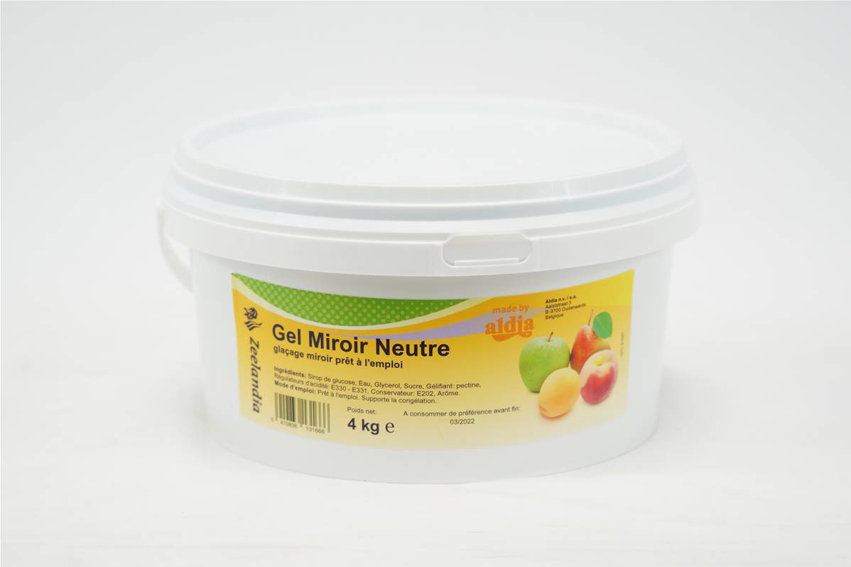 Gel miroir neutre Aldia en seau de 4kg