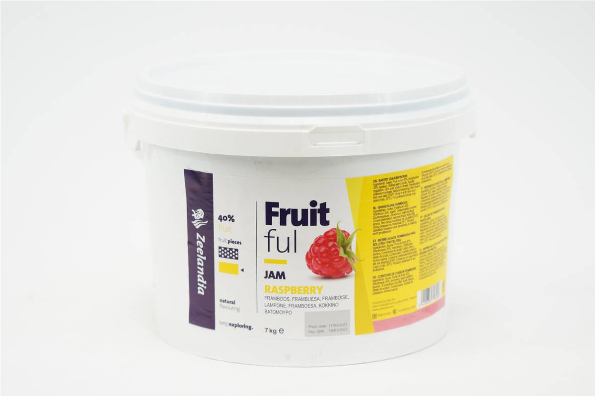 Framboise pépin Frutajam en seau de 7kg