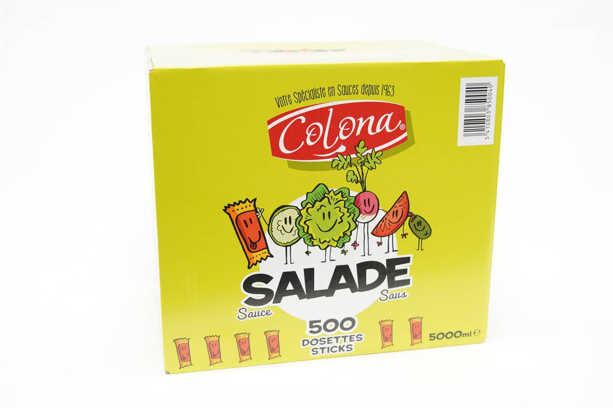 Sauce salade dosette stick carton de 500 x 10ml
