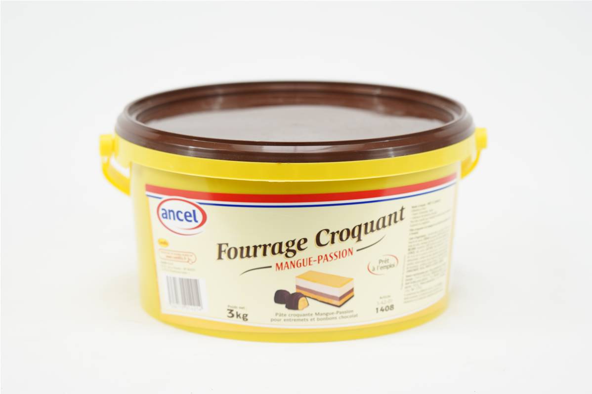 Fourrage croquant mangue passion seau de 3kg