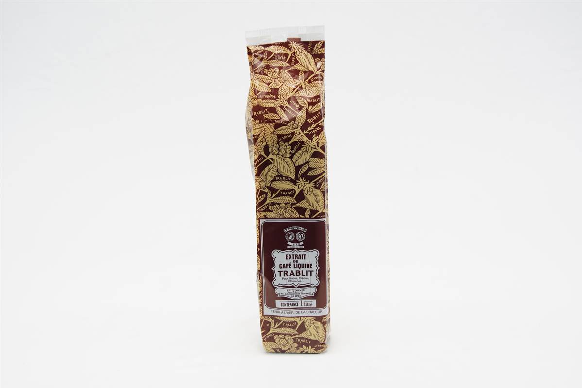 Extrait de café Trablit flacon d\'1 litre