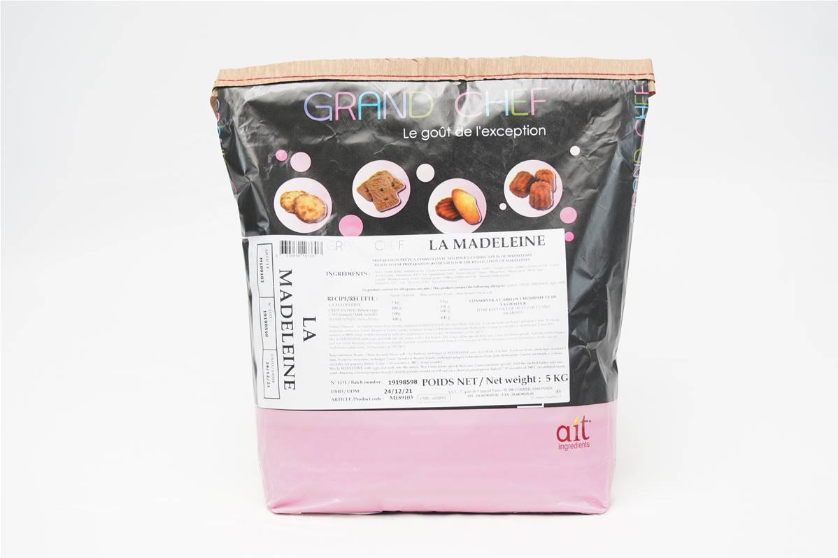 Préparation la madeleine en sac de 5kg
