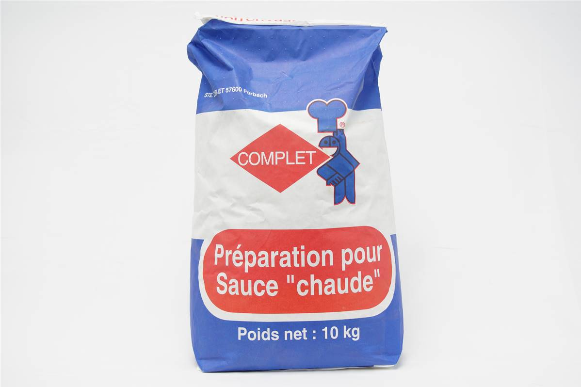 Préparation Sauce béchamel en sac de 10kg