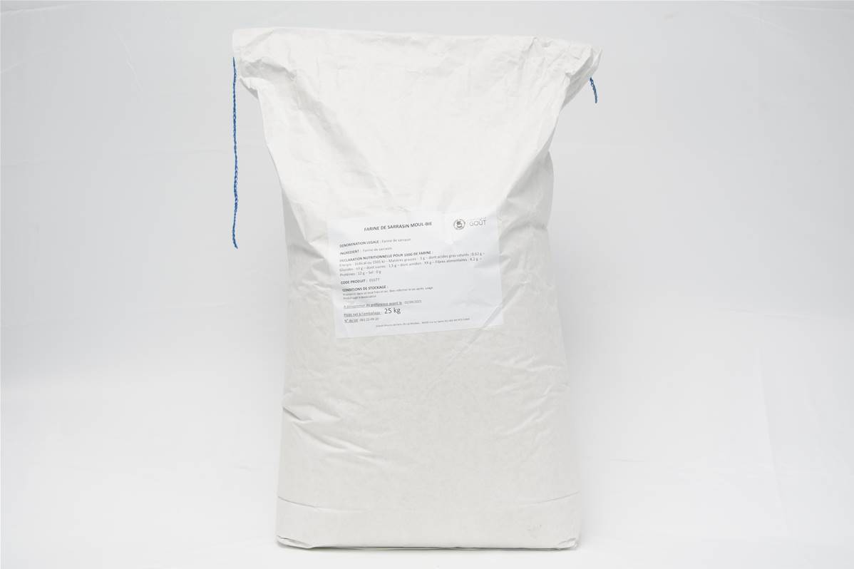 Farine sarrasin en sac de 25kg