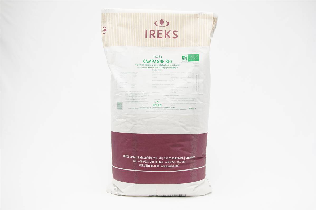Préparation Campagne bio 100% en sac de 15kg