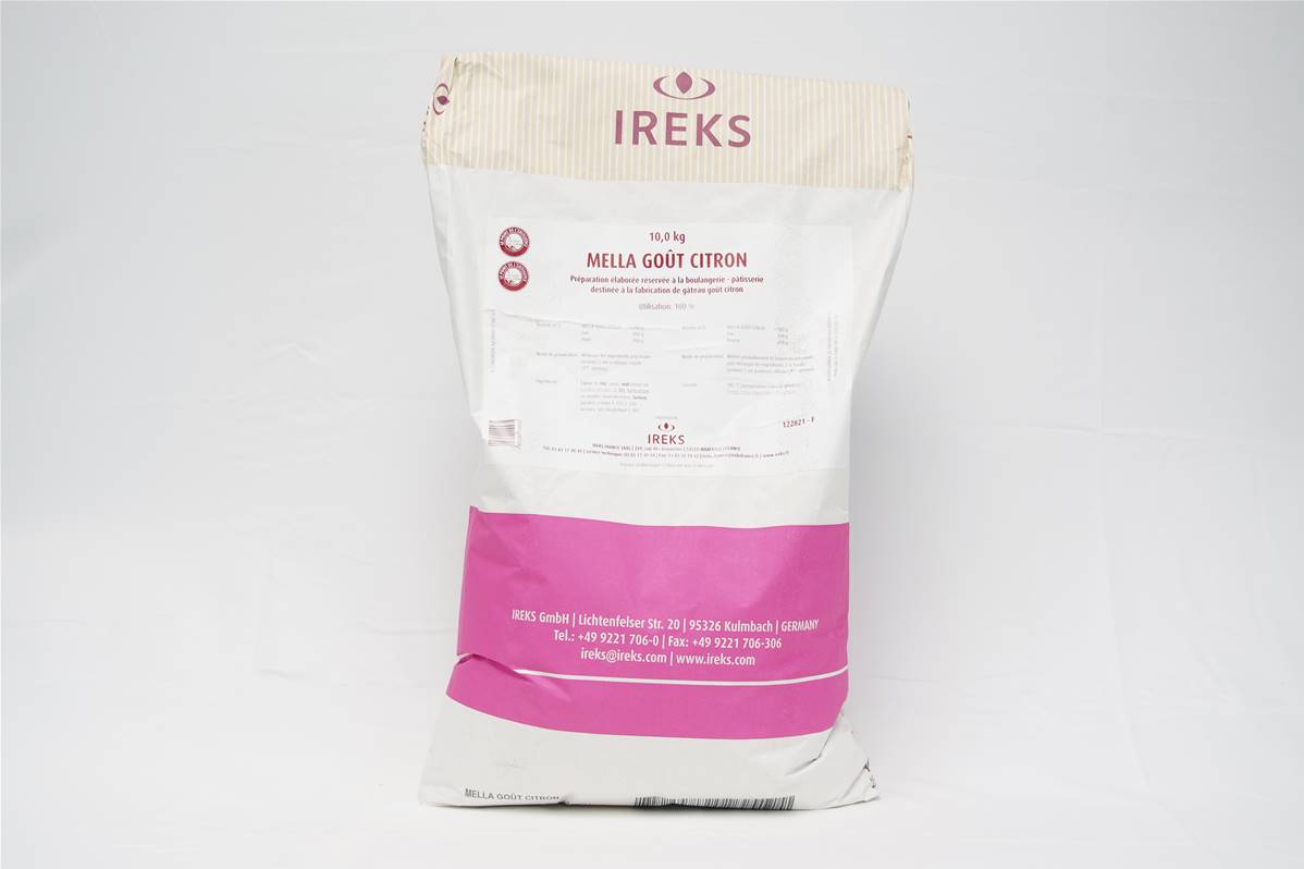 Préparation Mella gout citron en sac de 10kg