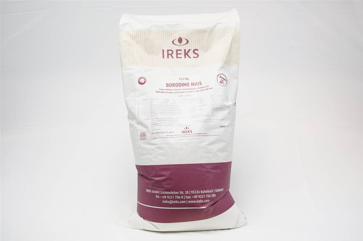 Préparation Borodino maïs en sac de 15kg + kit ireks