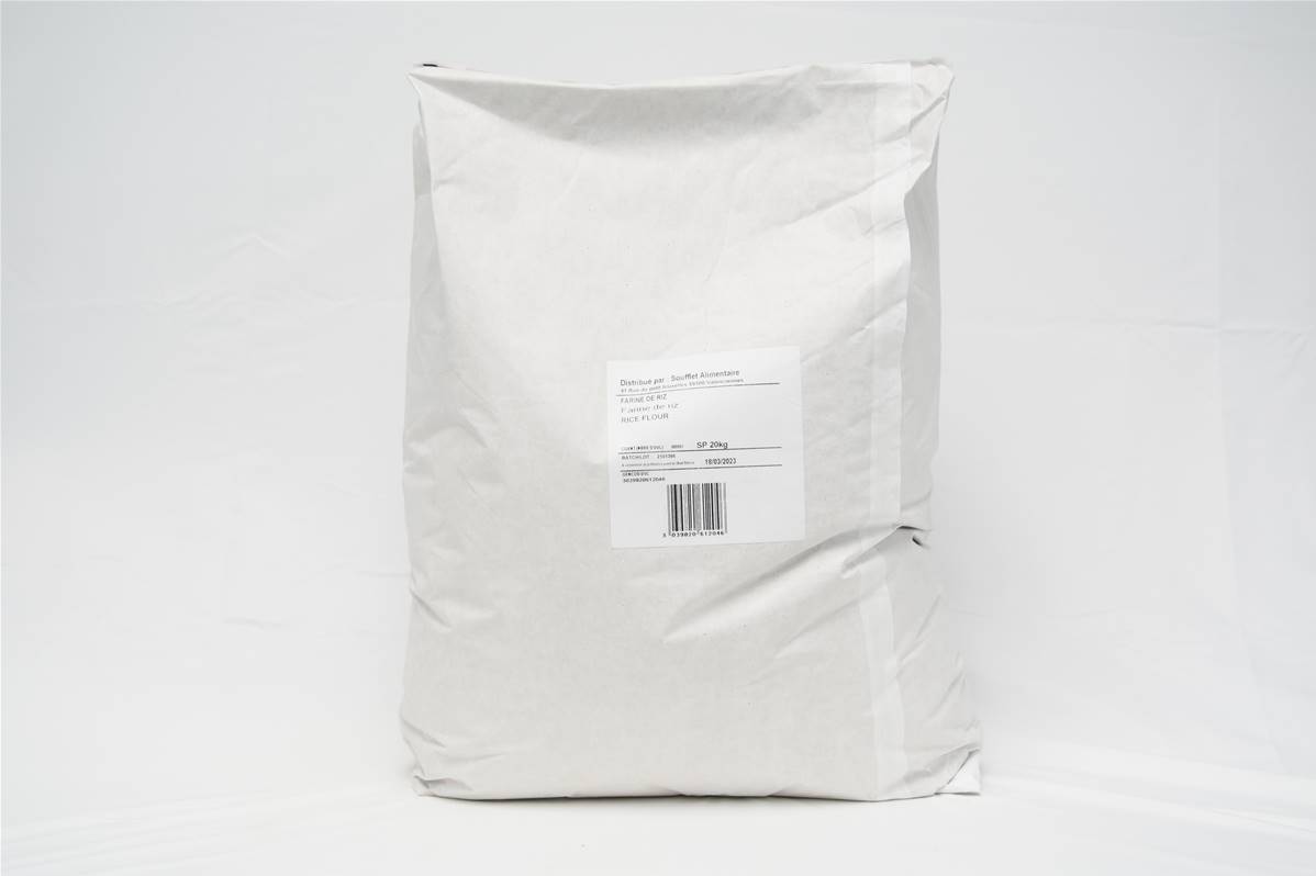 Farine riz en sac de 20kg