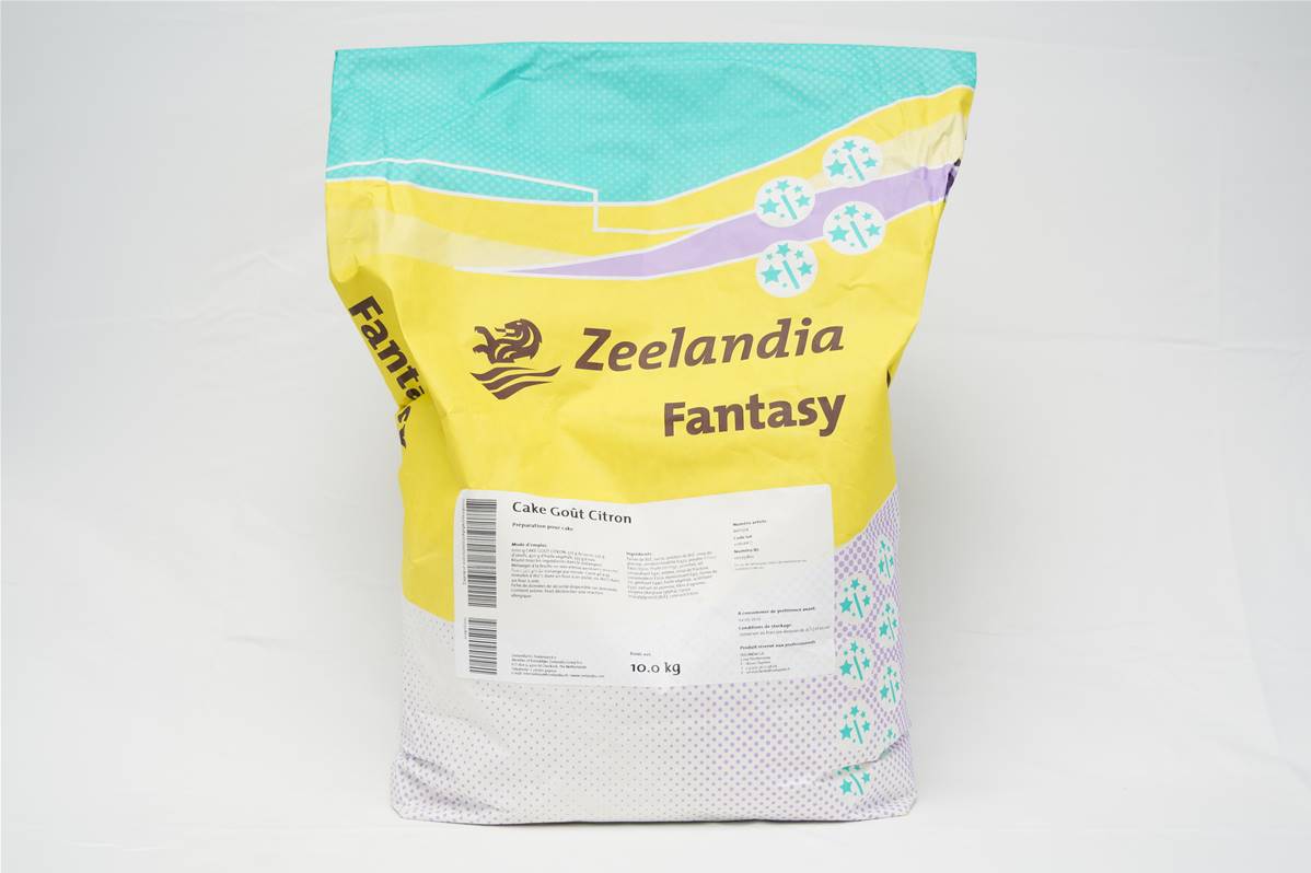 Préparation Cake gout citron en sac de 10kg