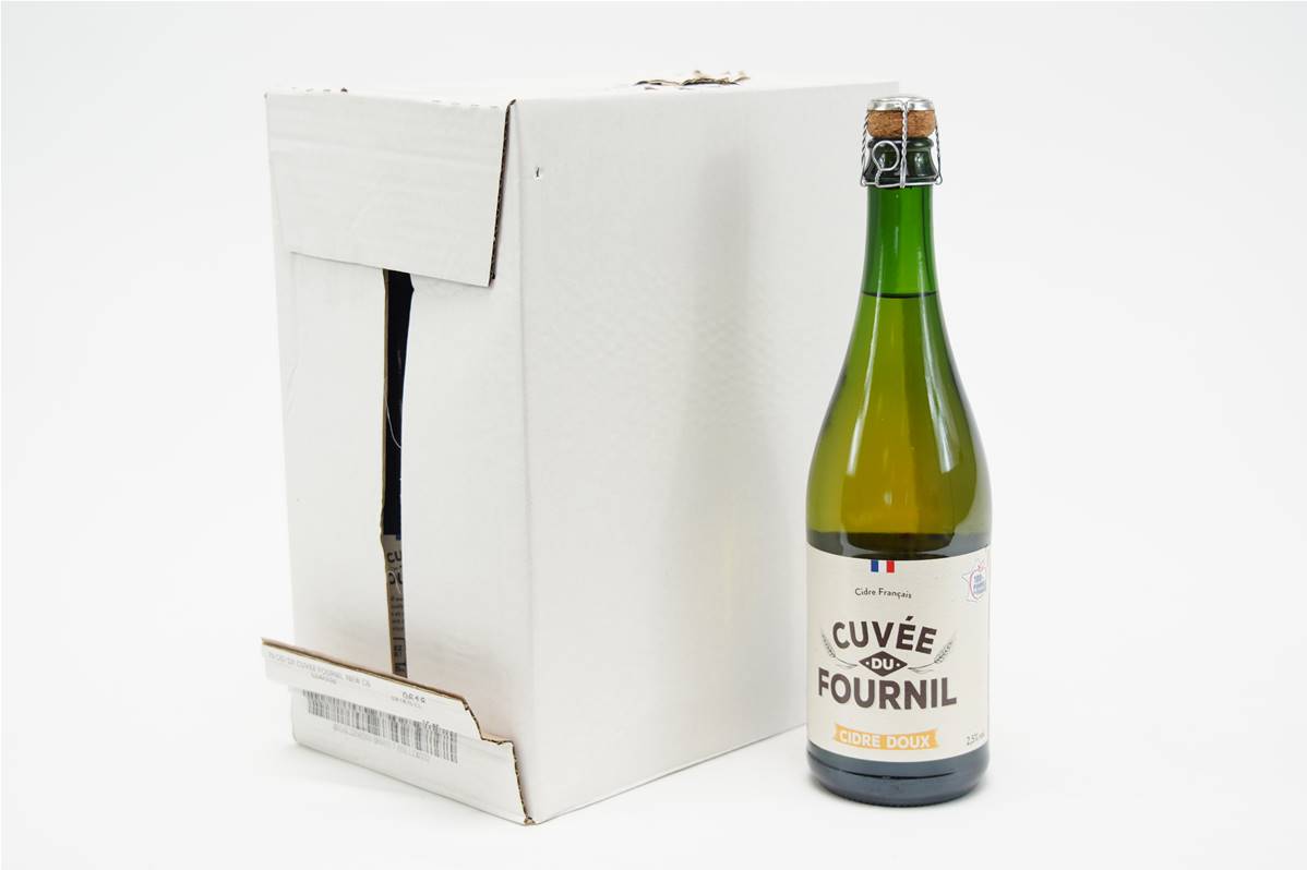 Cidre doux fournil ecusson ct 6x75cl