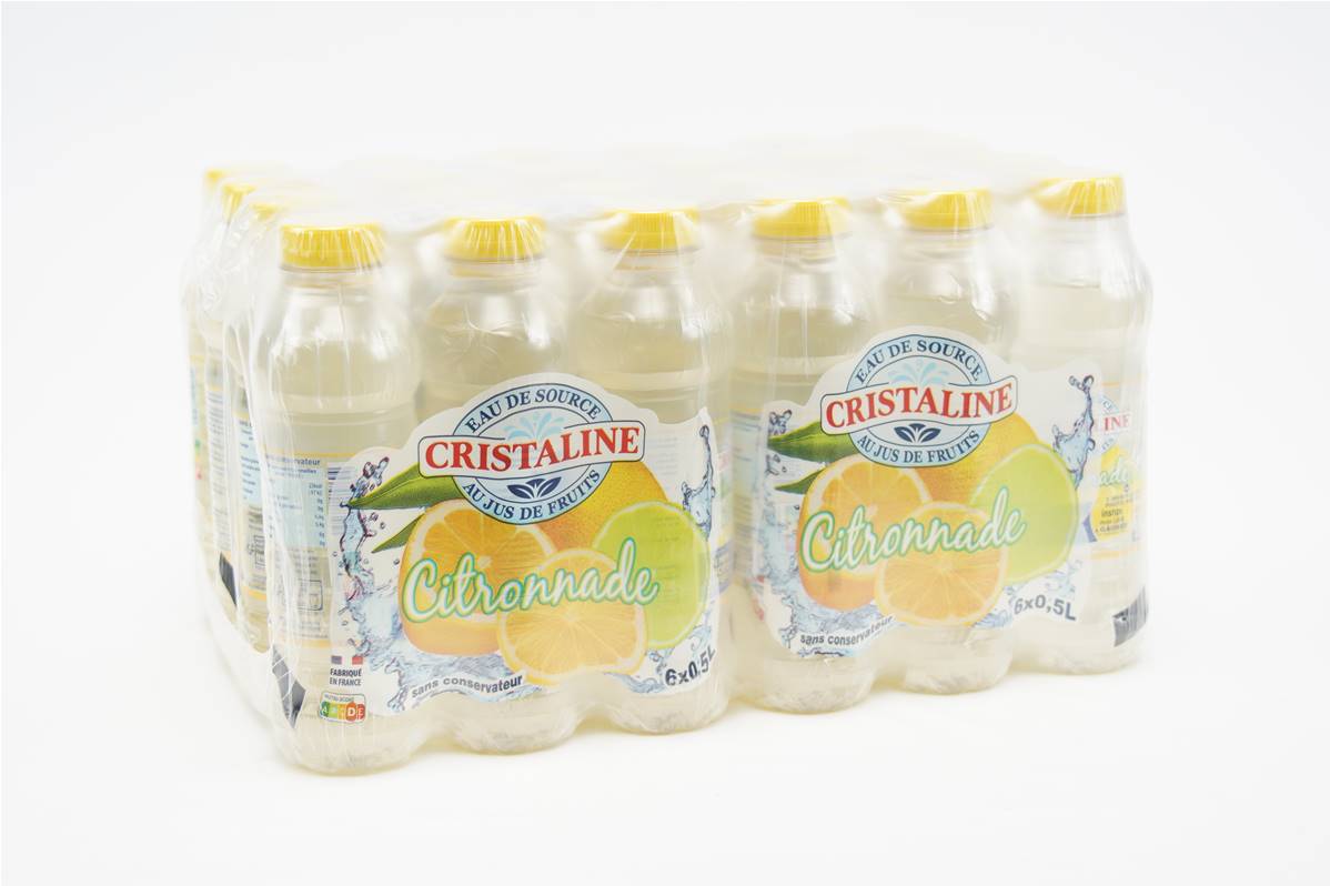 Eau cristaline citronnade pack 24x50cl