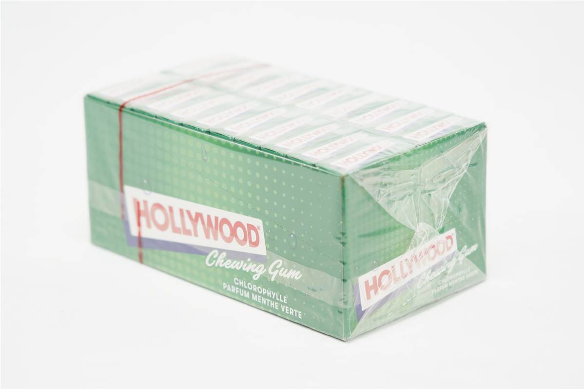 Dragées Hollywood chlorophyle, en carton de 20 étuis