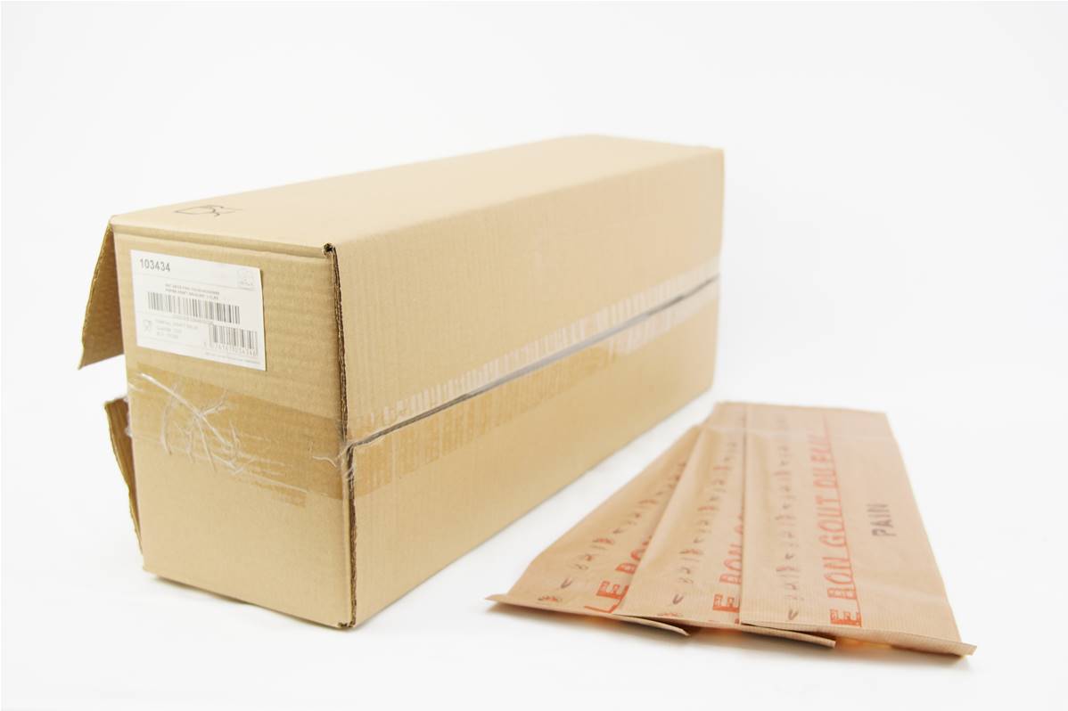 Sac à gros pain kraft en carton de 1000