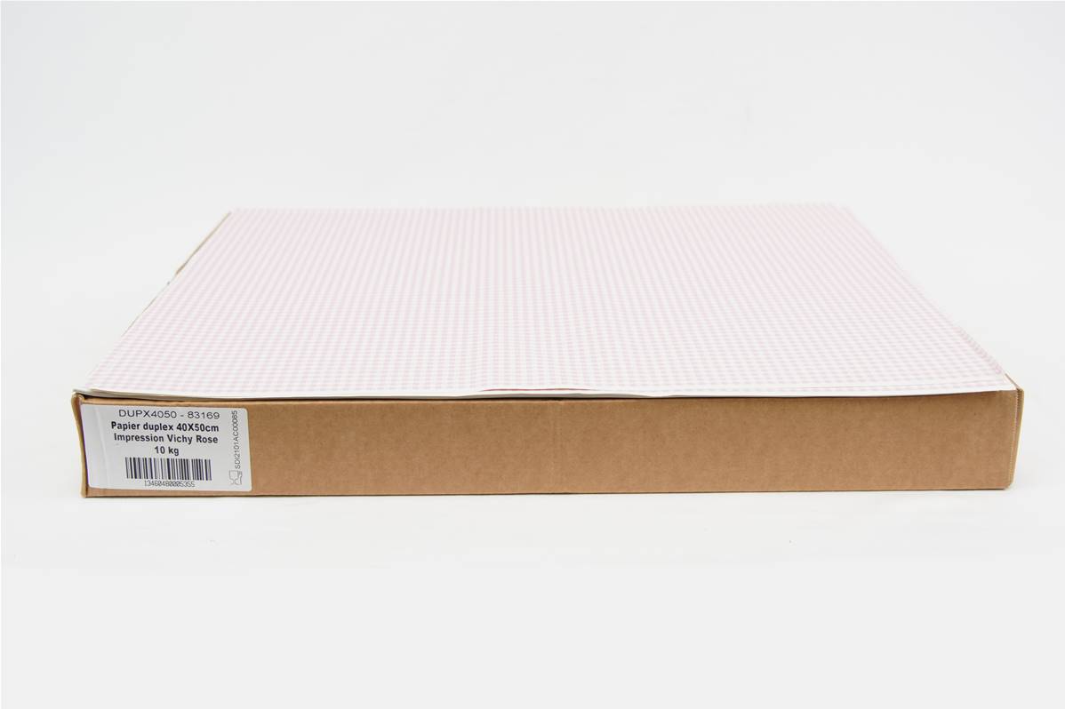 514050---PAPIER-DUPLEX-40x50-VICHY-ROSE-x10kgx1200