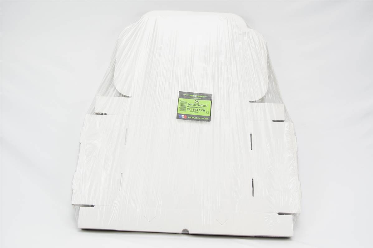 Boite plateau traiteur 25x34cm par paquet de 25