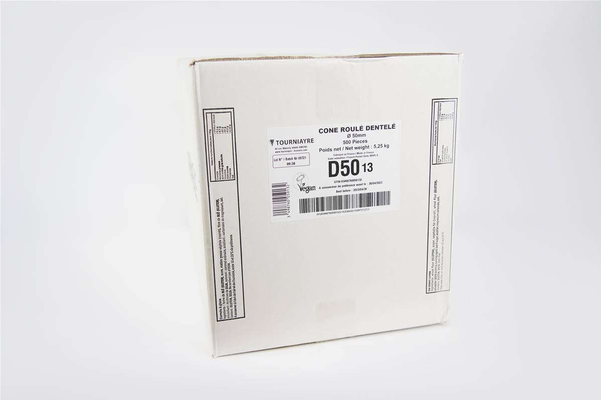 Cone danois d 50 h 130 carton de 500