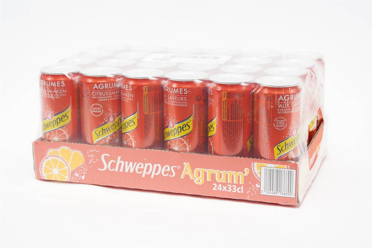 Schweppes agrum pack 24x33cl