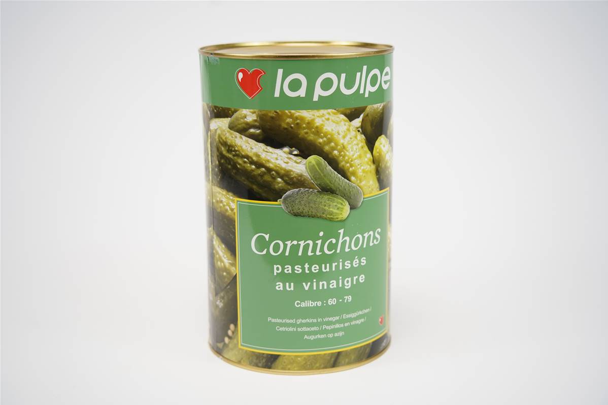 Cornichon vinaigre 60/79 la pulpe boite 5/1